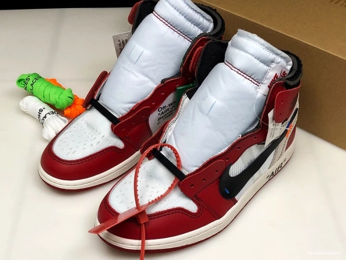 MaikeSneakers AA3834-101 Retro Chicago Off-White Air Ten 1 The Jordan 0713
